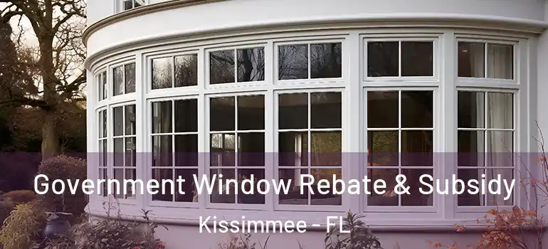  Government Window Rebate & Subsidy Kissimmee - FL