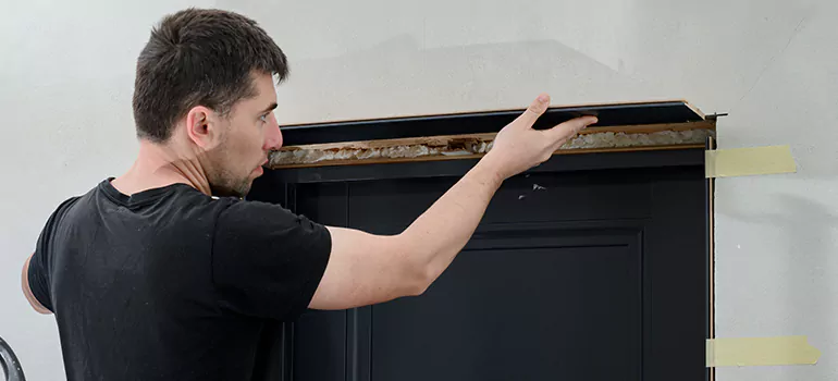 Wood Door Hole Repair in Kissimmee, FL