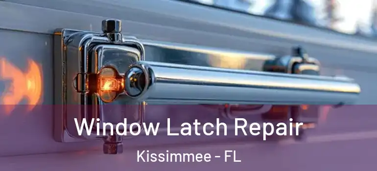  Window Latch Repair Kissimmee - FL